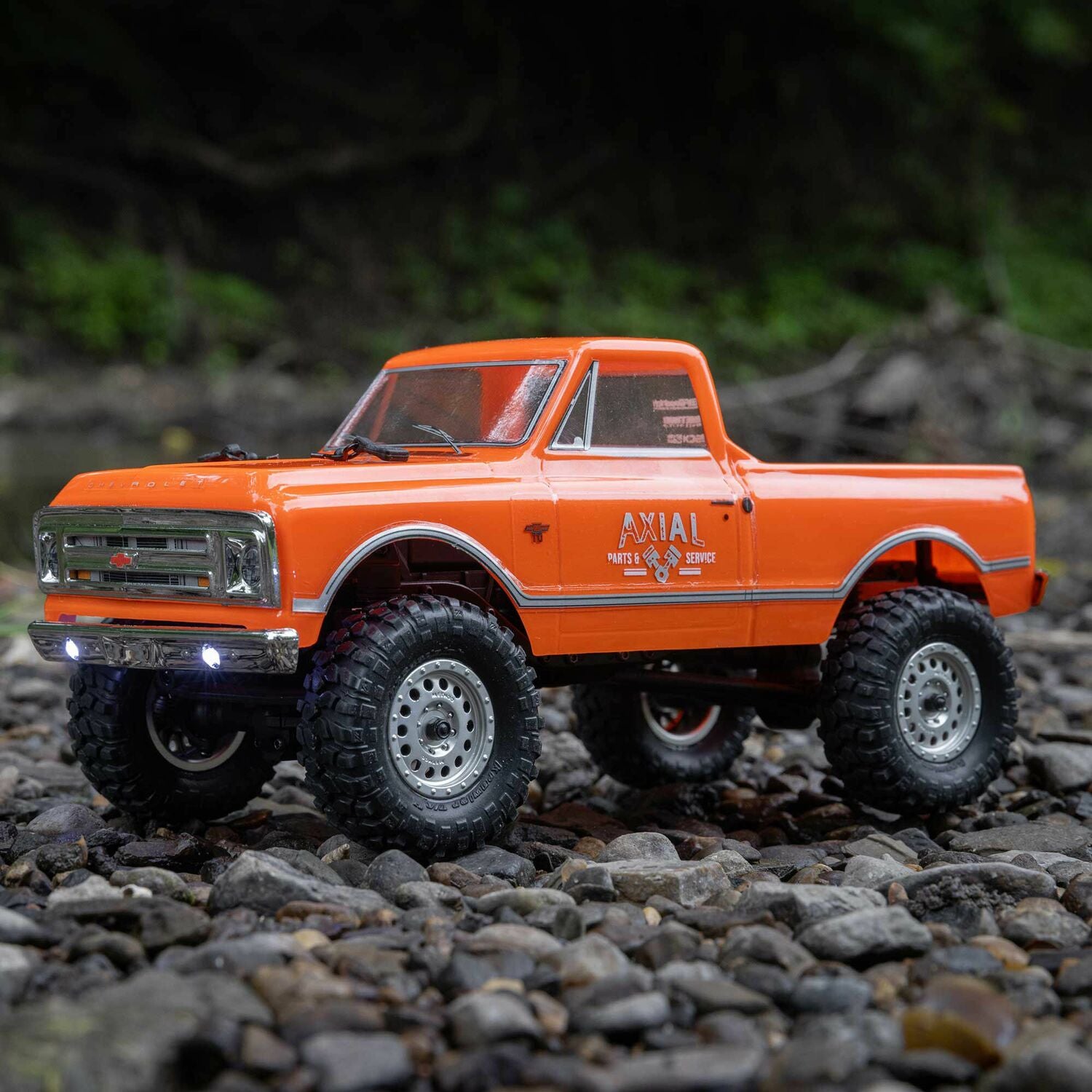 1/24 SCX24 1967 Chevrolet C10 4WD Brushed Truck RTR, Orange
